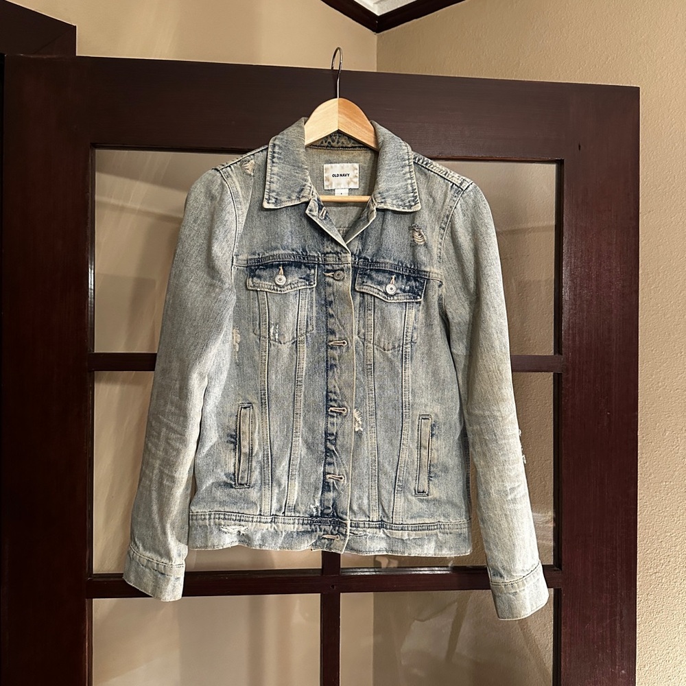 Old Navy Light Blue Denim Jean Jacket